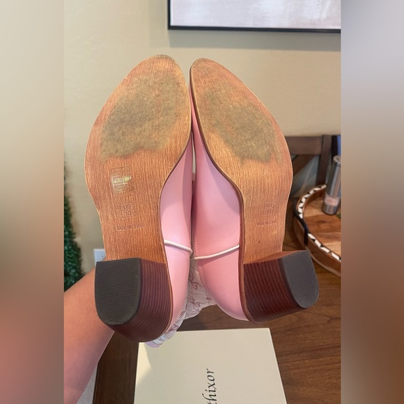 Pasuot Wide-Calf Cowboy Pink Western Boots - Picture 5 of 6